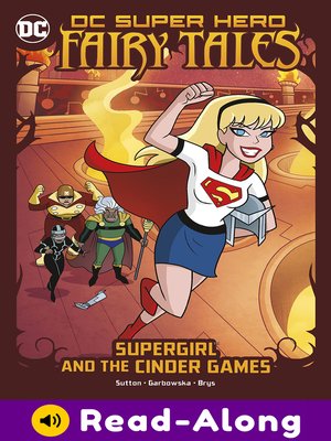 cover image of Supergirl and the Cinder Games